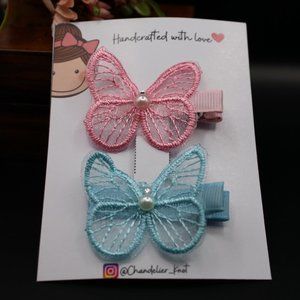 Cute hair bow and clips for girls - hair Bows for kid - Alligator Clip Bows